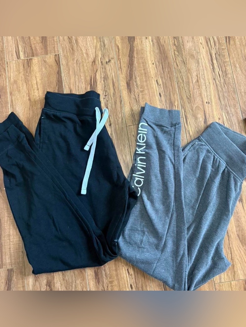 Calvin Klein Women Sweatpant bundle in Black and Gray with Logo